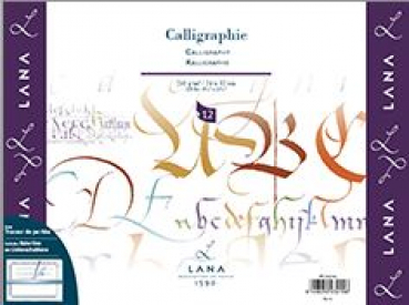 Lana Calligraphie Block 24x32 cm